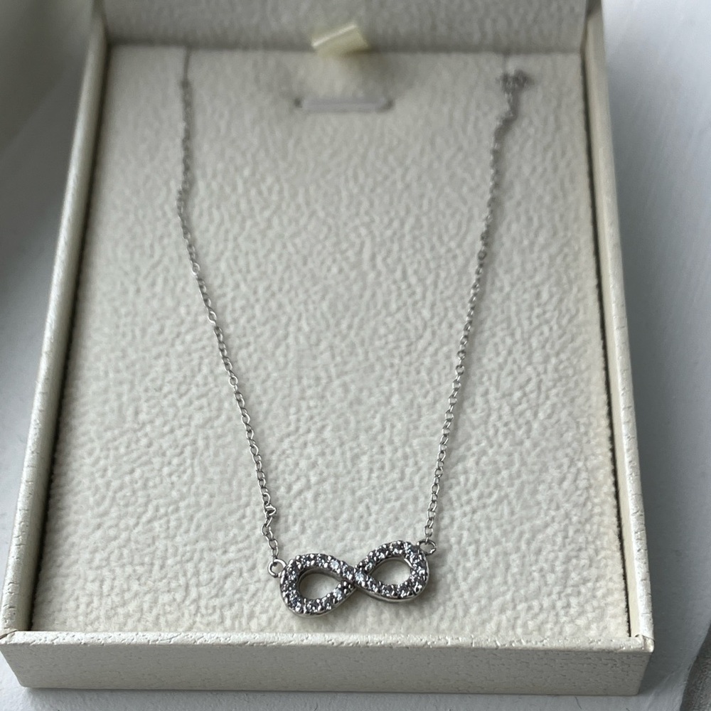 Silver Infinity Necklace
